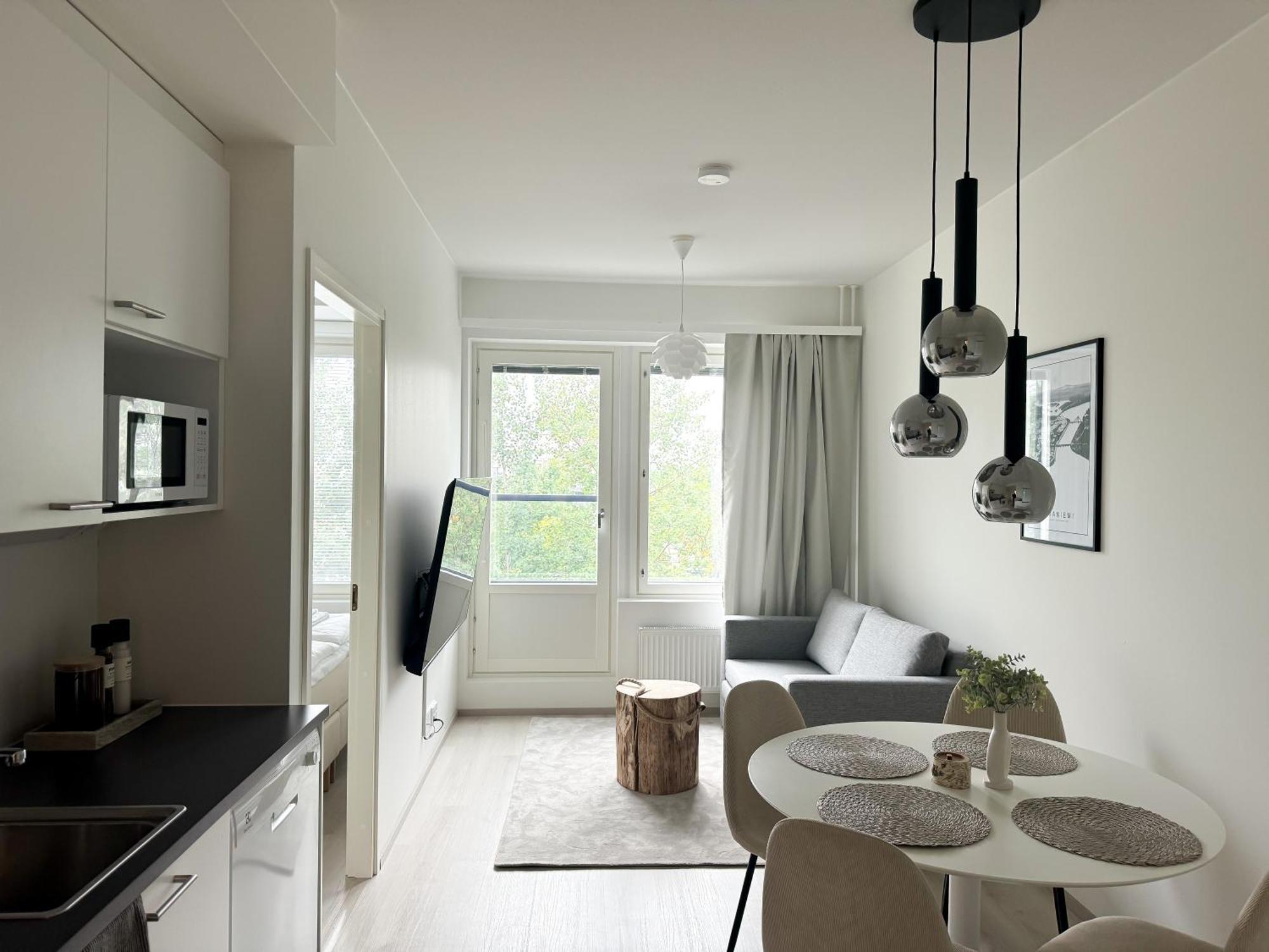 רובניימי Arctic City Suites By Booklapland מראה חיצוני תמונה