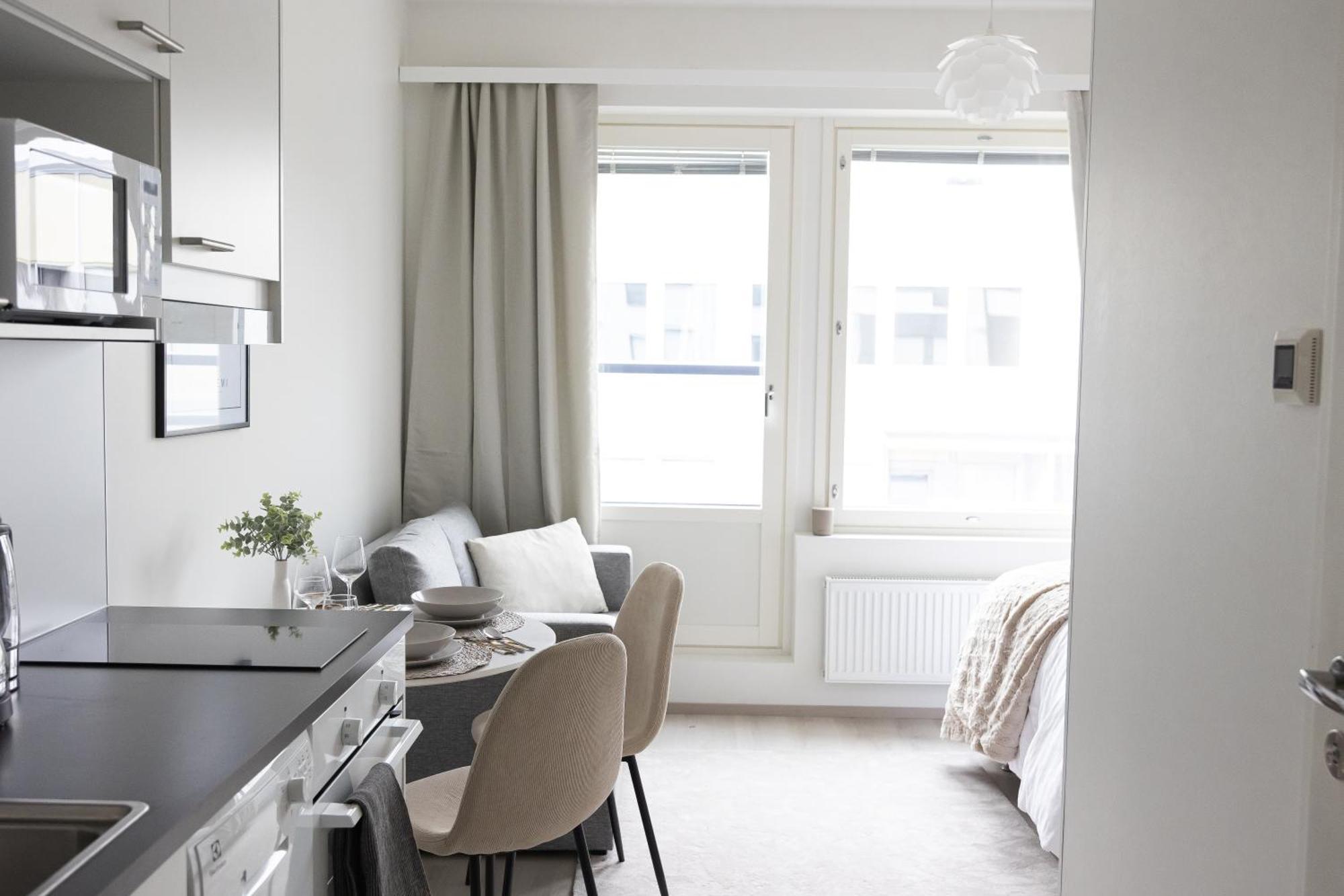 רובניימי Arctic City Suites By Booklapland מראה חיצוני תמונה